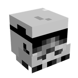 Black skin: head render