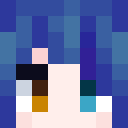 Blue skin: face render