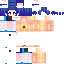 Blue skin: raw texture render