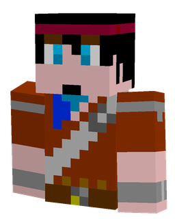 Black skin: bust render