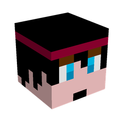 Black skin: head render