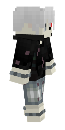 Black skin: body, right side render