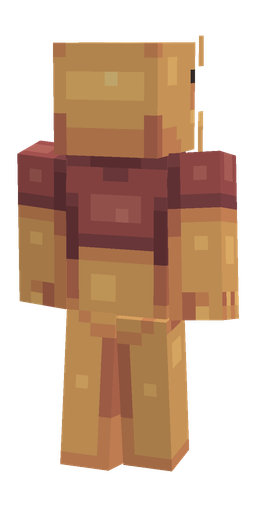 Classic skin: body, back render