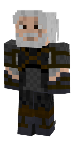 Black skin: body, front render