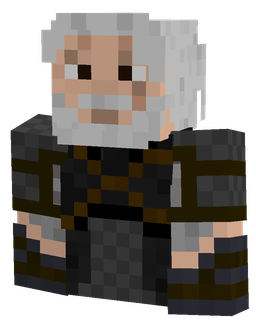 Black skin: bust render