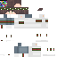 Classic skin: raw texture render