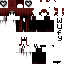 Black skin: raw texture render