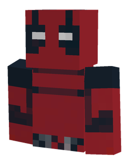 Blue skin: bust render