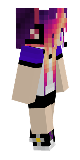 Black skin: body, right side render