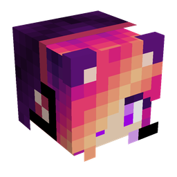 Black skin: head render