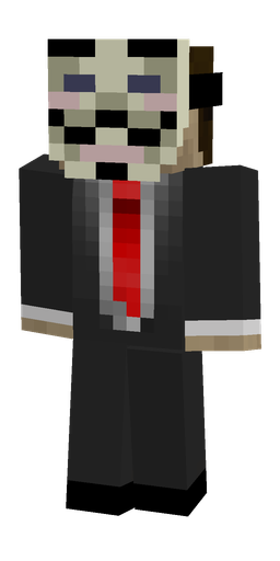 Black skin: body, front render