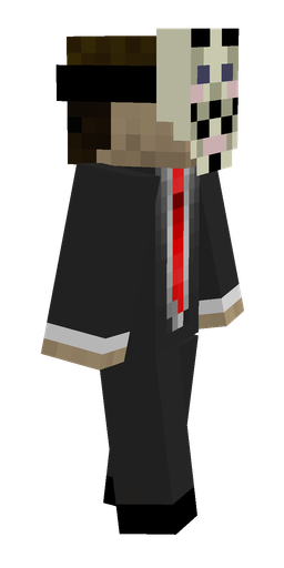 Black skin: body, right side render