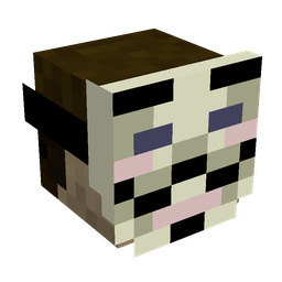 Black skin: head render