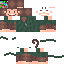 Green skin: raw texture render