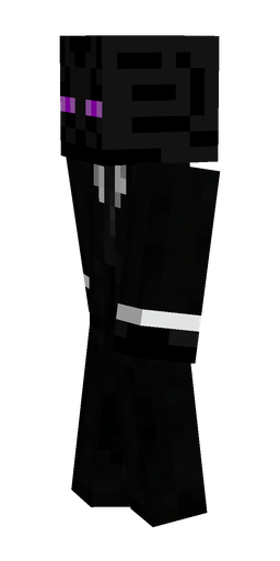 Black skin: body, left side render