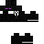 Black skin: raw texture render