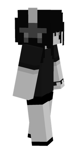 Black skin: body, right side render