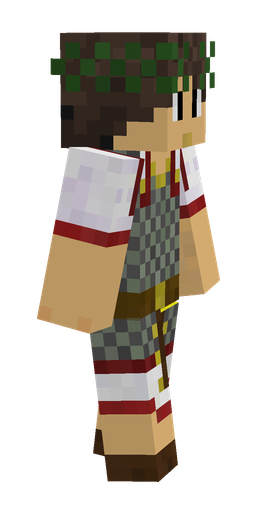 Brown skin: body, right side render
