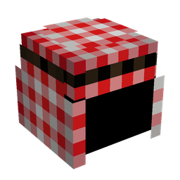 Black skin: head render