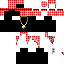 Black skin: raw texture render