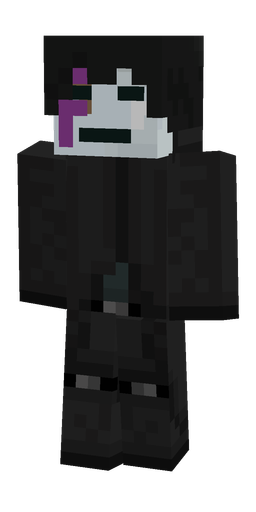Black skin: body, front render
