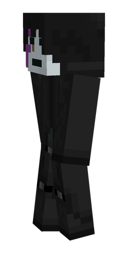 Black skin: body, left side render