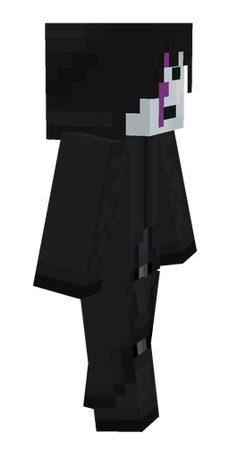 Black skin: body, right side render