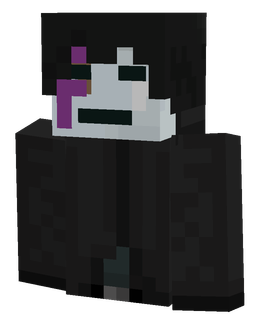 Black skin: bust render
