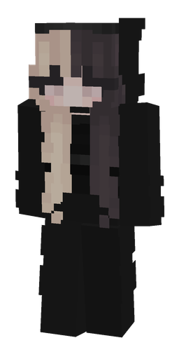 Black skin: body, front render