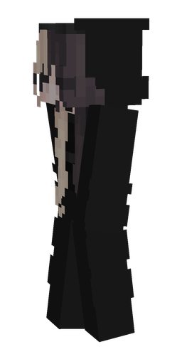 Black skin: body, left side render