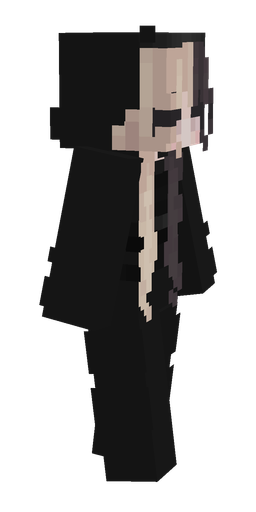 Black skin: body, right side render