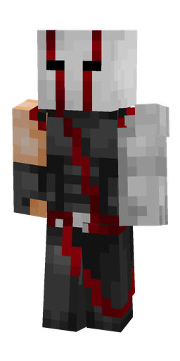 Black skin: body, front render
