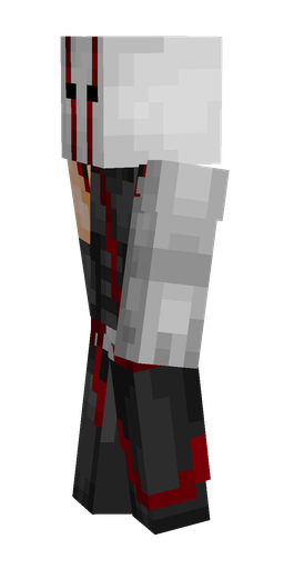 Black skin: body, left side render