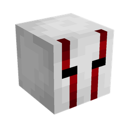 Black skin: head render
