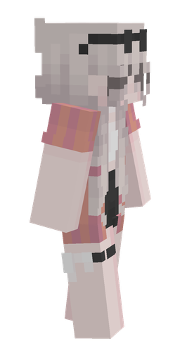 Pink skin: body, right side render