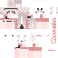 Pink skin: raw texture render