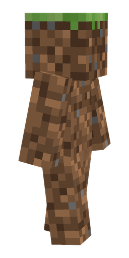 Brown skin: body, right side render