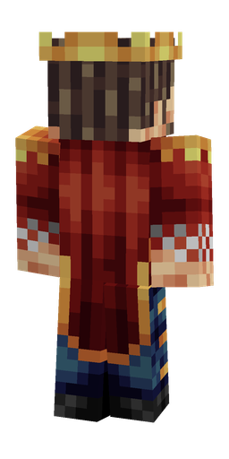 Black skin: body, back render