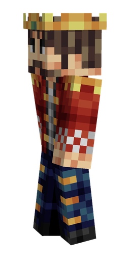 Black skin: body, left side render