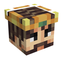 Black skin: head render