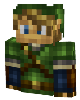 Black skin: bust render