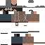 Blue skin: raw texture render