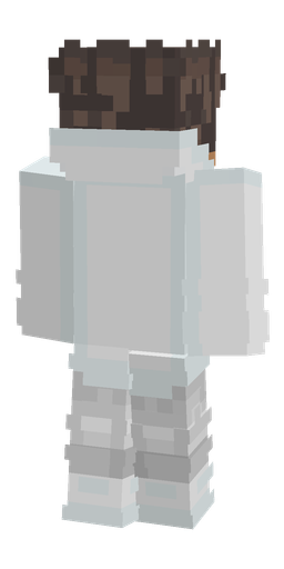 Blue skin: body, back render