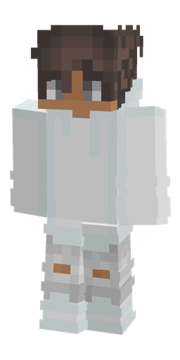 Blue skin: body, front render