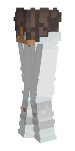 Blue skin: body, left side render