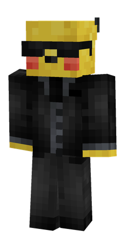 Black skin: body, front render