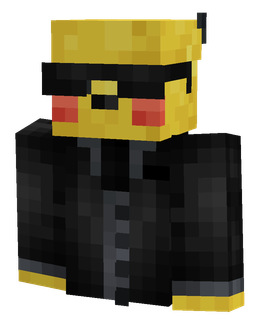 Black skin: bust render