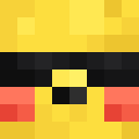Black skin: face render