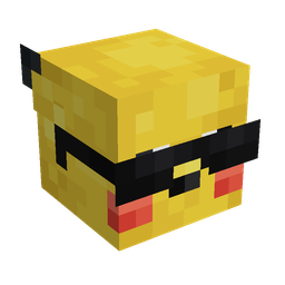 Black skin: head render
