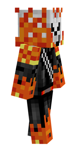 Black skin: body, right side render